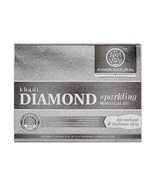 Khadi Natural Diamond Sparkling Mini Facial Kit 75 gm face skin cleanser... - £14.05 GBP