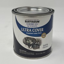 Rust-Oleum 272584 Ultra Cover Premium Latex Paint, Satin, Espresso, 8 oz - £7.36 GBP