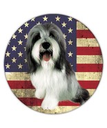 Old English Sheepdog USA Flag : Gift Coaster Dog American United States ... - $93.09 MXN
