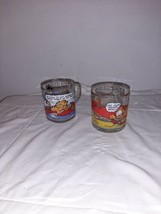 2 Vintage 1978 McDonalds Garfield Odie Glass Coffee 10 oz Cup, Mug by Ji... - $9.89