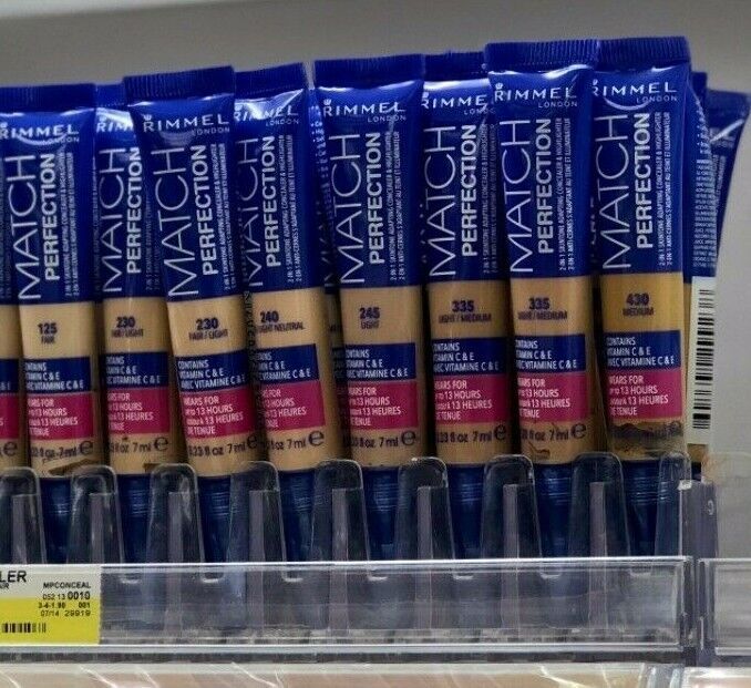 Rimmel Match Perfection 2 in 1 Concealer & Highlighter (Damaged)