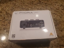 Behringer U-Phoria UM2 USB Audio Interface - $54.45