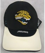  Jacksonville Jaguars Cap Hat Black Stretch Band 1 Size  - $150.33 MXN