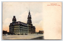 Marion County Court House Indianapolis Indiana IN  UNP UDB Postcard Y4 - £2.18 GBP