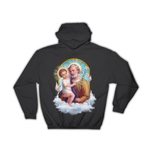 Saint Joseph : Gift Hoodie Catholic Religious Holy Family - £28.30 GBP