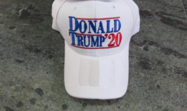 &quot;Donald Trump &#39;20&quot; Embroidered Ball Cap White Trump Hat Men Women New! - £10.33 GBP