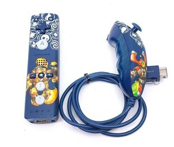 Nintendo Wii Skylanders Nunchuck Control Dark Blue Power A Controllers  - $38.59