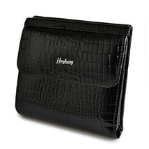HH Genuine Leather Women&#39;s Wallet Mini Wallets Women Short Clutch Female Purse C - £34.45 GBP