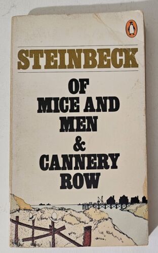 Of Mice and Men; Cannery Row Paperback John Steinbeck - $5.19