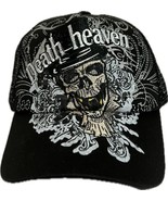 Baseball Hat Unique Attitude 3D Embroidered Skull With Glitters Death He... - $26.34 CAD