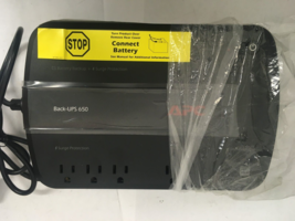 APC BE650G1 650VA 390W Back-UPS with 8-Outlet Battery Backup + surge protector - £53.99 GBP