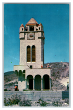 Death Valley Scotty&#39;s Castle Watch Tower Roadside View Postcard Unposted - £3.84 GBP