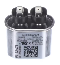 Lennox CBB65B, 22W78, 2209180417, Capacitor, Run, 5MFD, 50/60HZ, 370V, Oval - $1,260.08 MXN