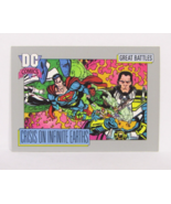 1992 DC Comics Series 1 Cosmic Card Great Battles Crisis on Infinite Ear... - £3.13 GBP