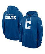 Mens Colts Sideline Initial Home Pullover Hoodie Indy - Royal Blue - $103.23 CAD