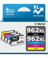 MxVol Remanufactured 962XL Ink cartridges Combo Pack Replacement for HP ... - £29.40 GBP