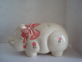 Large American Bisque Piggy Bank - £31.97 GBP