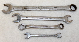 Lot of 4 Vtg Mechanics Wrenches ~ Proto 3025, Williams 1163 &amp; 1020 Thorsen 2112 - £31.69 GBP