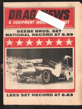 Drag News 9/26/1970-Beebe Bros .cover-NHRA Div. 7 Points Finale at OCIR-Full ... - £35.47 GBP