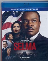 Selma On BLU-RAY + Dvd - Dr. Martin Luther King, Jr - David Oyelowo As Mlk! - £13.51 GBP