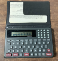 BERLITZ Pocket Translator Model 3818 7 Languages Currency Conversion Cal... - $9.89