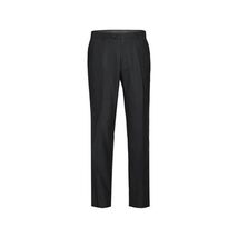 Men Renoir Flat Front Pants 100% Wool Super 140's Classic Fit 555-3 Charcoal image 2