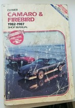 1982-87 Clymer Camaro and Firebird Shop Automobile Service Guide A257 - £23.54 GBP