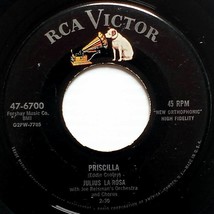 Julius La Rosa - Priscilla / All I Want [7&quot; 45 rpm Single] - £1.78 GBP