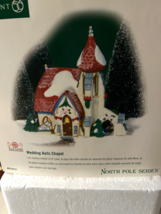 Department 56 ~ North Pole Series ~ Wedding Bells Chapel  & Little Newlyweds - $50.00