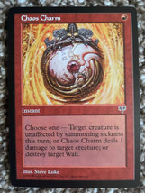 MAGIC THE GATHERING Chaos Charm Instant 1996 Wizards Of The Coast - $0.98