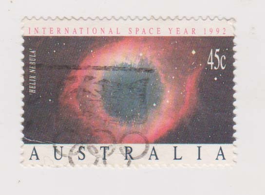 Australia 1992 space year set of two stamps - $2.00