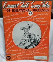 ERNEST TUBB - ORIGINAL VINTAGE 1944 SONG FOLIO / SOUVENIR PROGRAM - VG C... - $20.00