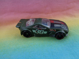 Hot Wheels Track Stars Scorcher RO920 Military Green Die Cast Vehicle #38 - £1.98 GBP