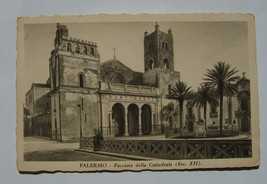 Postcard Italy Sicilia PALERMO Facciata della Cattedrale Sec XII cathedr... - £9.10 GBP