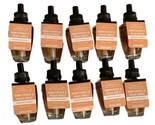 X 10 Bath &amp; Body Works Wallflower Plug In Bulb Refill Honeysuckle &amp; Peac... - £46.27 GBP