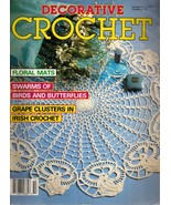 Decorative Crochet Vintage Magazine No. 10 Issue 9 1989 Mats Birds Butte... - $166.14 MXN