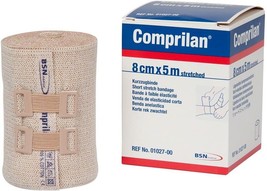 Comprilan Short Stretch Bandage 8cm x 5m x 5 Rolls - $37.71