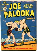 Joe Palooka #7 1946-HARVEY COMIC-1ST Flying FOOL-BOXING Fn - £52.50 GBP
