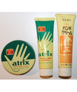 2x Atrix Hand Cream 1 Kanebo Silk Vintage Japanese Film Movie Prop  - £17.14 GBP