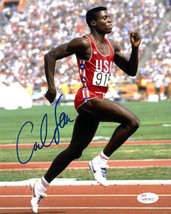 Carl Lewis signed Team USA 8x10 Photo (sprint)- JSA Witnessed Hologram (Olympics - £35.93 GBP