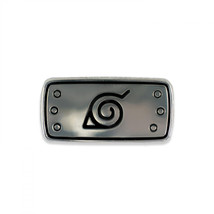 Naruto Hidden Leaf Symbol Enamel Pin Silver - £12.68 GBP