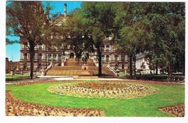 New York Postcard Albany State Capitol General Philip Sheridan Statue - £1.71 GBP