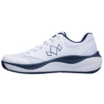 Diadem Men&#39;s Court Flo Hard Court White/Navy Pickleball Shoe - $114.95