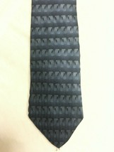 NEW Zylos George Machado Blue Geometric Silk Tie - Never Worn - £5.31 GBP