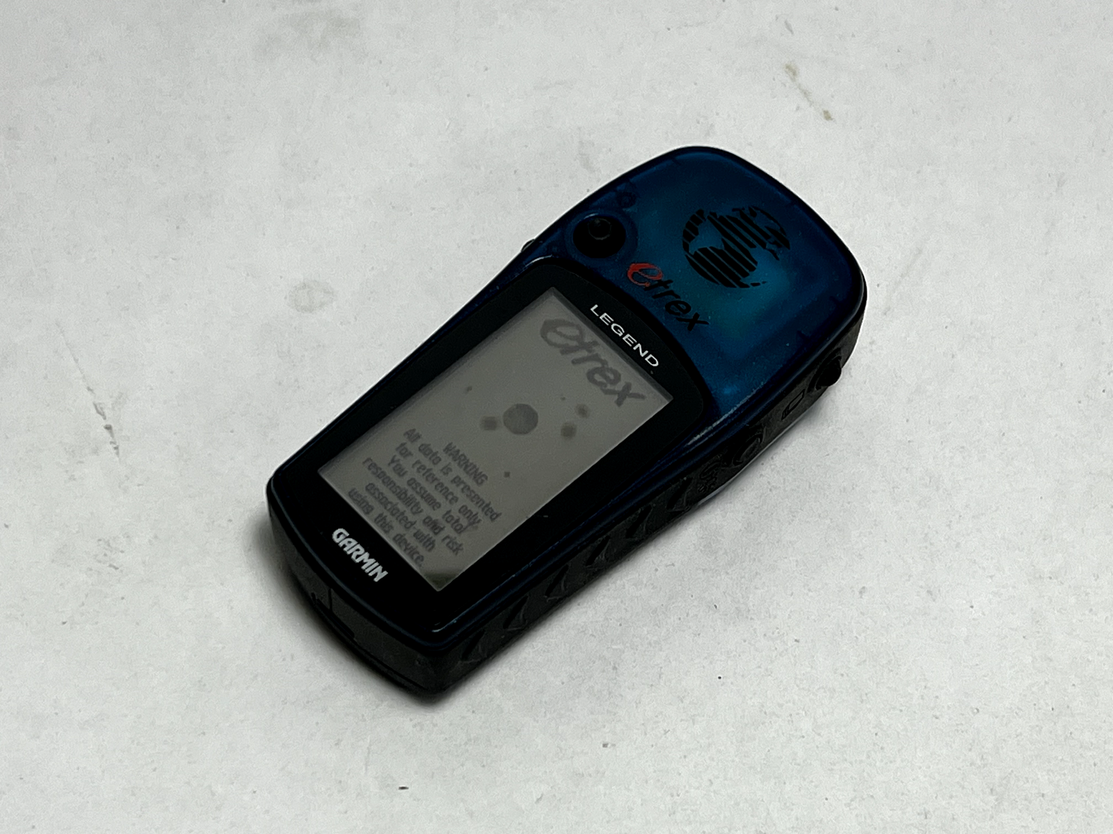 Garmin eTrex Legend Blue Handheld LCD Display Waterproof Hiking GPS Navigator - $28.70