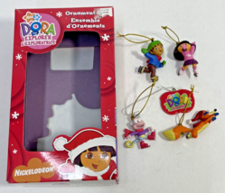 2007 American Greetings Ornaments - Dora the Explorer - Set of 5 Miniatures - £10.44 GBP