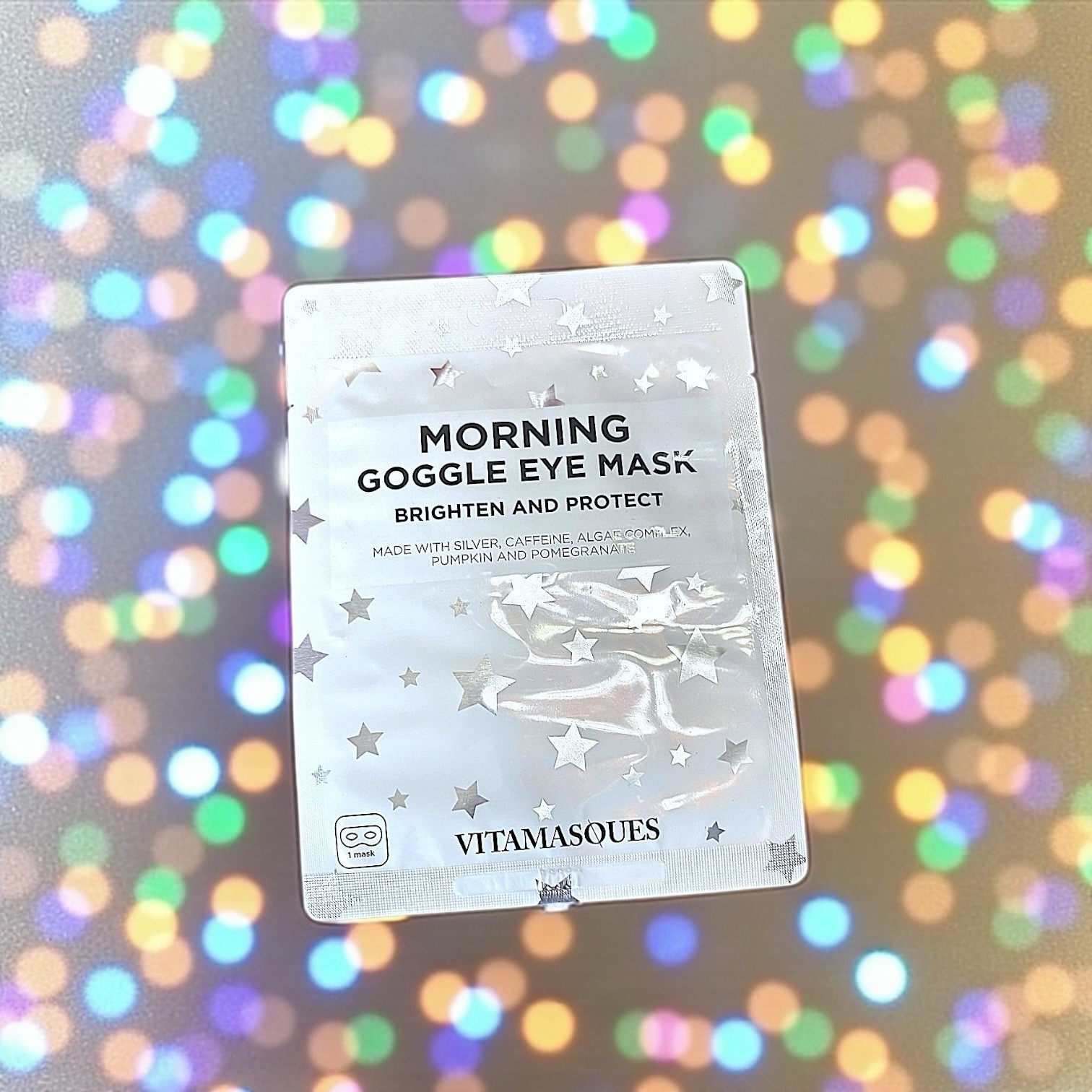 Vitamasques Stars Goggle Eye Mask Brighten & Protect 0.34 Oz New- 1 Mask - NIP Item image 15