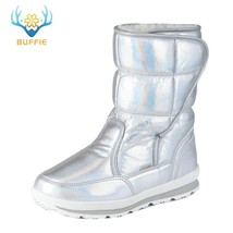 Hot selling Winter Women snow boots Lady warm fake fur shoe female white Buffie  - £55.15 GBP