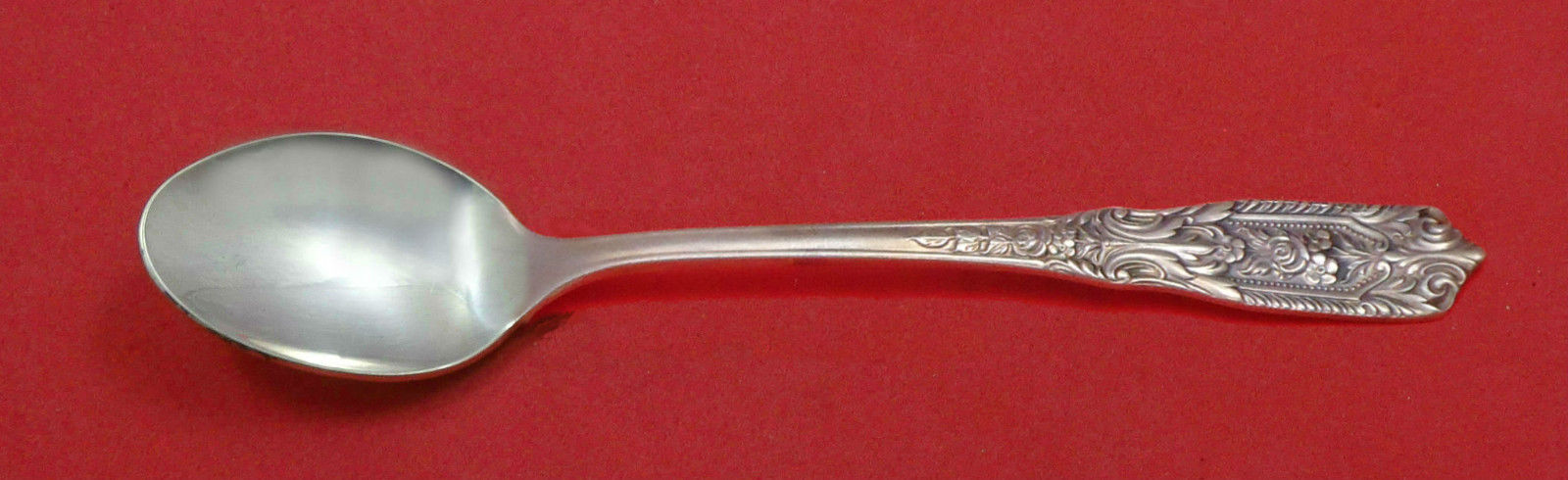 Milburn Rose By Westmorland Sterling Silver Infant Feeding Spoon 5 3/4" Custom - $58.41