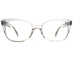 Warby Parker Eyeglasses Frames COLLIS 525 Clear Gray Cat Eye 54-18-145 - £50.89 GBP